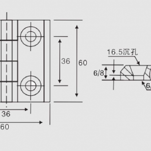 Петля CL 226-1 6-8