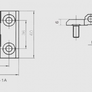 Петля CL 226-1A 6