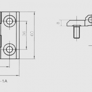 Петля CL 226-1A 8