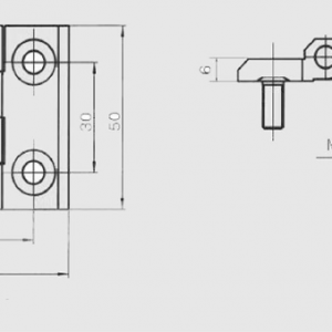 Петля CL 226-2A