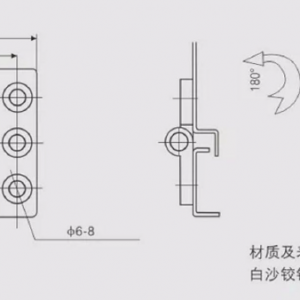 Петля CL 235-90A